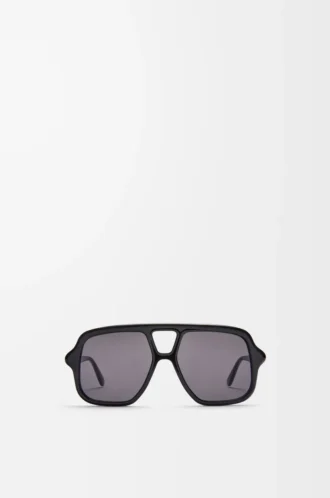 Occhiali da sole Aviator Slim Black