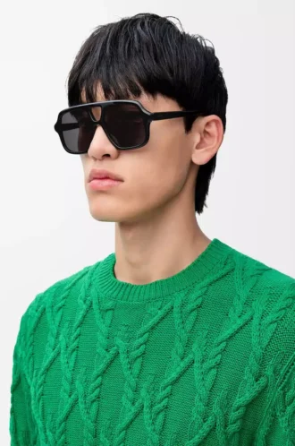 Occhiali da sole Aviator Slim Black