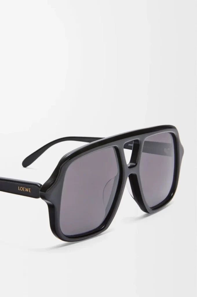 Occhiali da sole Aviator Slim Black