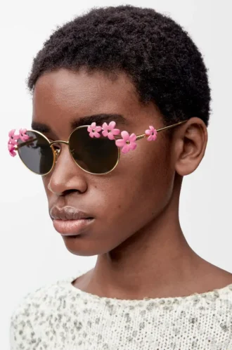 Occhiali da sole Daisy Field rosa