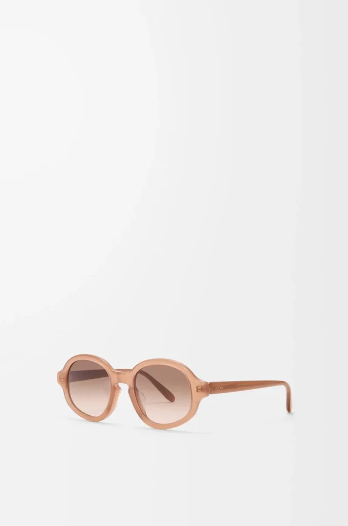 Occhiali da sole Delta Slim Caramello latteo