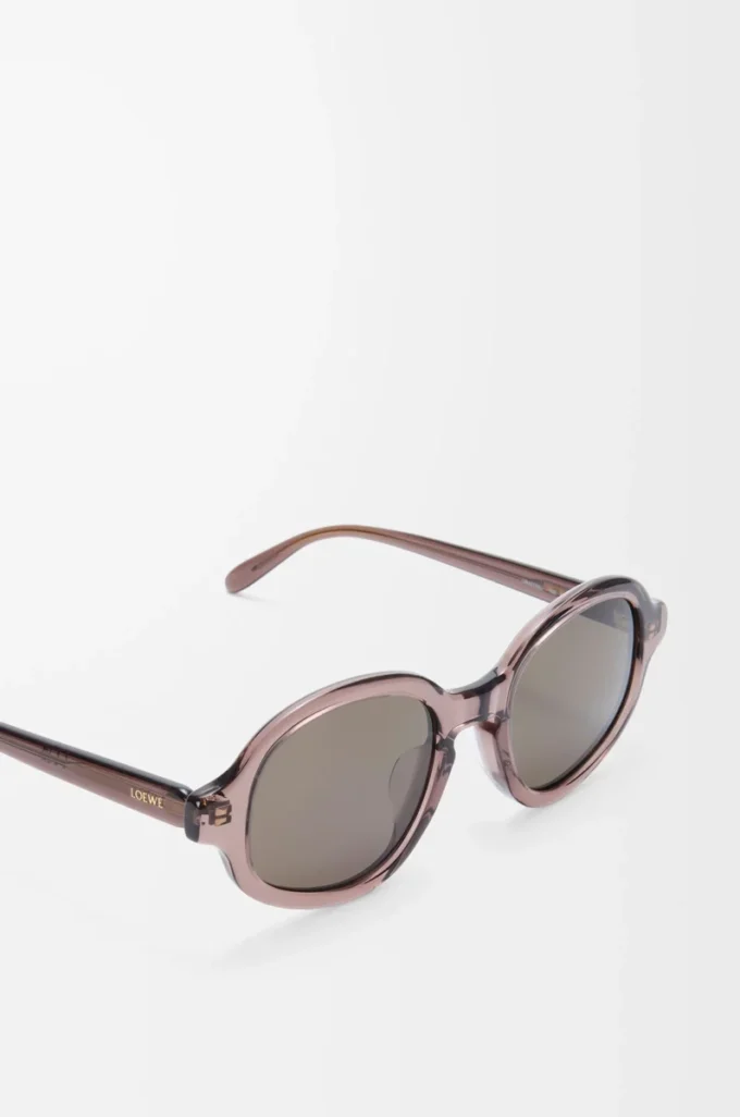 Occhiali da sole Delta Slim Marrone trasparente Occhiali da sole Delta Slim Marrone trasparente
