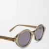 Occhiali da sole Epsilon Slim Verde cachi