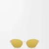 Occhiali da sole esagonali Anagram Gold Occhiali da sole esagonali Anagram Gold