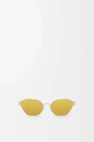 Occhiali da sole esagonali Anagram Gold