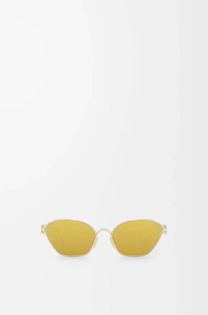 Occhiali da sole esagonali Anagram Gold Occhiali da sole esagonali Anagram Gold