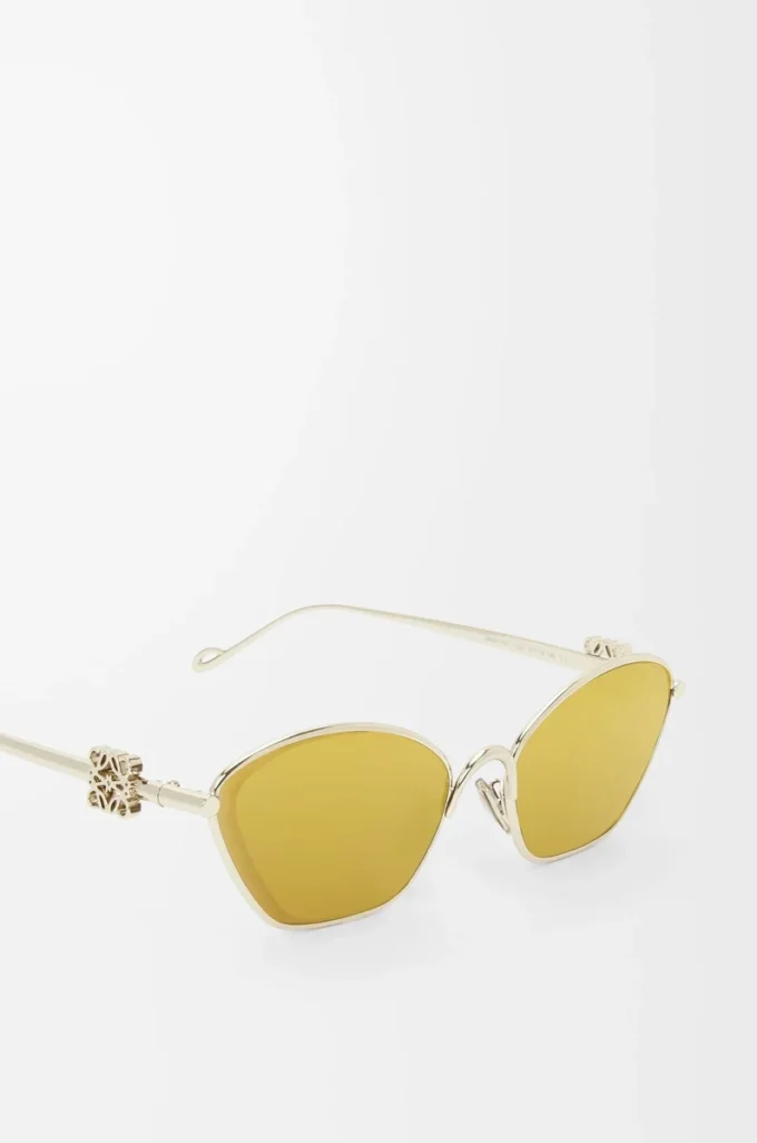 Occhiali da sole esagonali Anagram Gold Occhiali da sole esagonali Anagram Gold