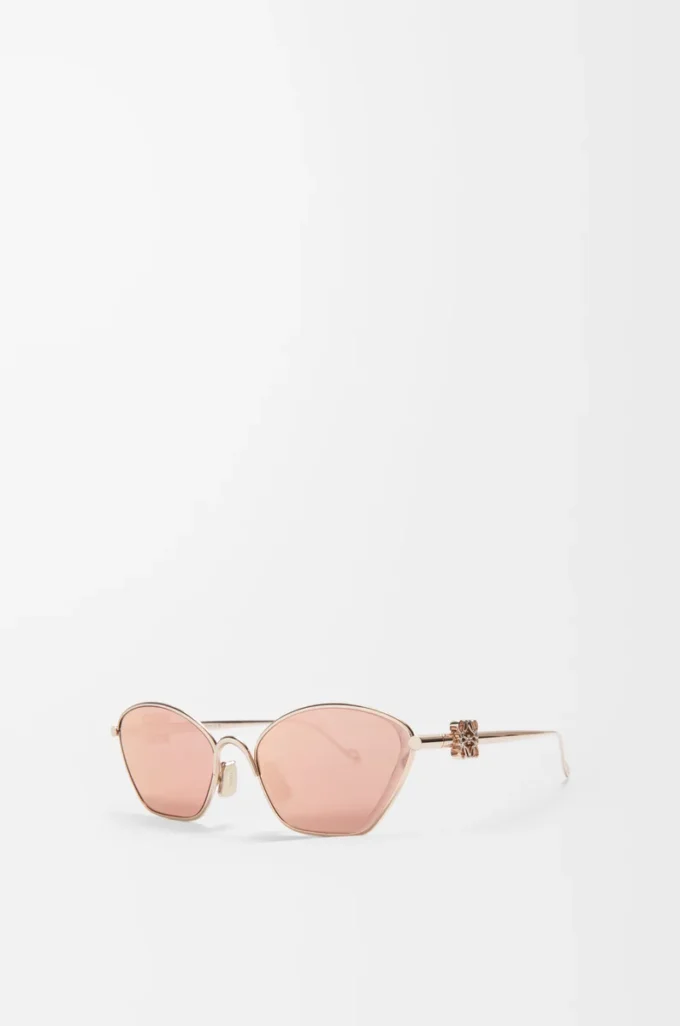 Occhiali da sole esagonali Anagram oro rosa Occhiali da sole esagonali Anagram oro rosa