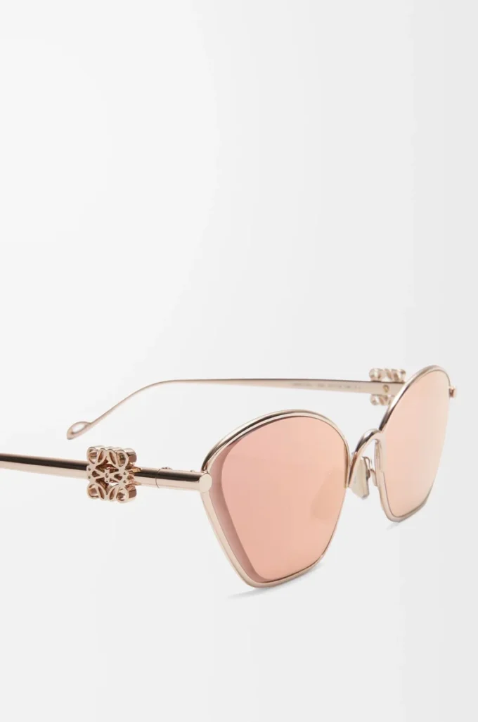 Occhiali da sole esagonali Anagram oro rosa Occhiali da sole esagonali Anagram oro rosa