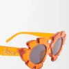 Occhiali da sole Flower Arancione trasparente
