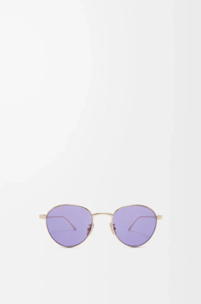 Occhiali da sole Groove Round viola