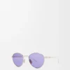Occhiali da sole Groove Round viola