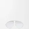 Occhiali da sole Hillock Argento Occhiali da sole Hillock Argento