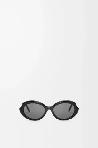 Occhiali da sole Mini Oval Slim Black