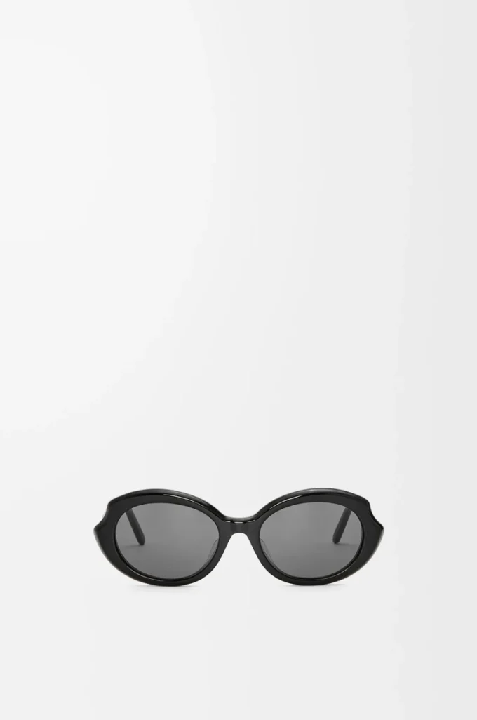 Occhiali da sole Mini Oval Slim Black Occhiali da sole Mini Oval Slim Black