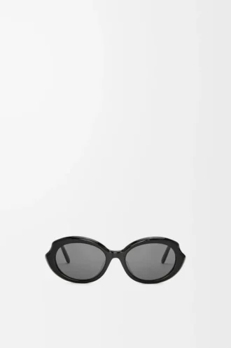 Occhiali da sole Mini Oval Slim Black