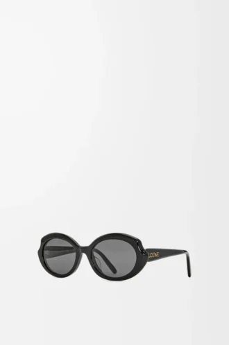 Occhiali da sole Mini Oval Slim Black