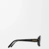 Occhiali da sole Mini Oval Slim Black