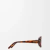 Occhiali da sole Mini Oval Slim Havana