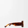 Occhiali da sole Paula’s Ibiza Dive in Mask Shiny Classic Havana