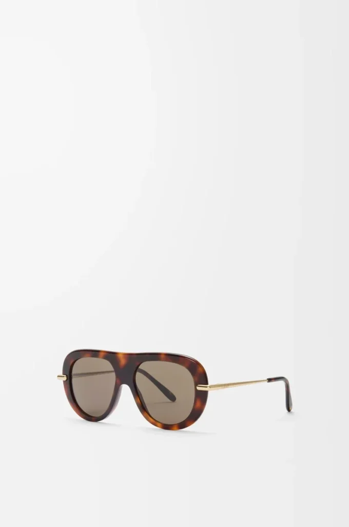 Occhiali da sole Pilot Slim Havana Occhiali da sole Pilot Slim Havana