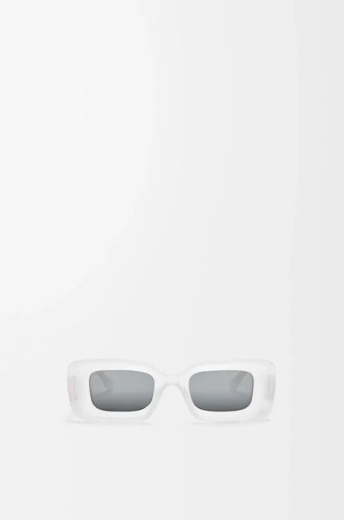 Occhiali da sole rettangolari White