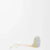 Occhiali da sole Shield Mask Oro Occhiali da sole Shield Mask Oro