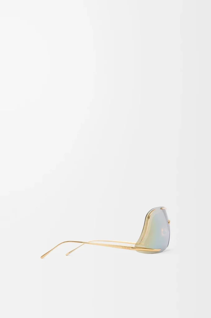 Occhiali da sole Shield Mask Oro Occhiali da sole Shield Mask Oro