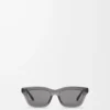 Occhiali da sole Sigma Slim Grigio trasparente/Nero