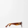 Occhiali da sole Small Butterfly Screen Havana fiammato Occhiali da sole Small Butterfly Screen Havana fiammato