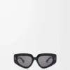 Occhiali da sole Small Butterfly Screen neri Occhiali da sole Small Butterfly Screen neri