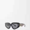 Occhiali da sole Small Butterfly Screen neri Occhiali da sole Small Butterfly Screen neri