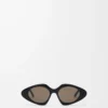 Occhiali da sole Triangle Slim Black Occhiali da sole Triangle Slim Black
