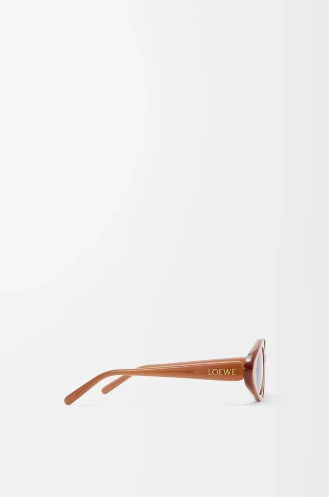 Occhiali da sole Triangle Slim Milky Caramel Occhiali da sole Triangle Slim Milky Caramel