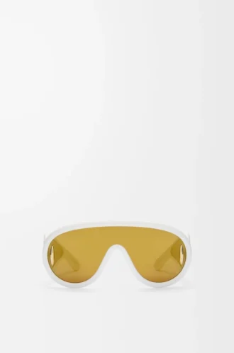 Occhiali da sole Wave Mask Ivory