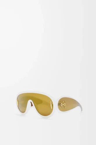 Occhiali da sole Wave Mask Ivory