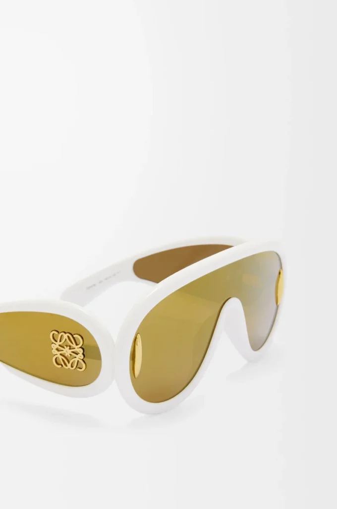 Occhiali da sole Wave Mask Ivory Occhiali da sole Wave Mask Ivory