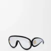 Occhiali da sole Wave Mask neri Occhiali da sole Wave Mask neri