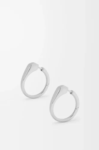 Orecchini a staffa in argento sterling Argento