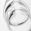 Orecchini a staffa in argento sterling Argento Orecchini a staffa in argento sterling Argento