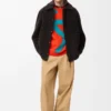 Overshirt in shearling Marrone scuro/Marrone scuro Overshirt in shearling Marrone scuro/Marrone scuro