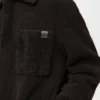 Overshirt in shearling Marrone scuro/Marrone scuro Overshirt in shearling Marrone scuro/Marrone scuro