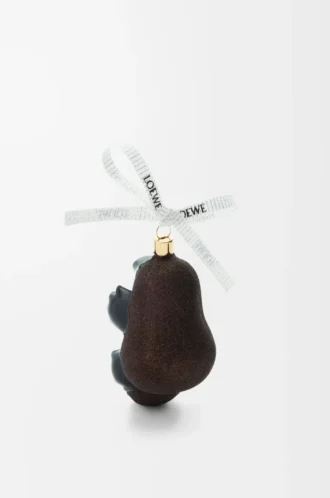 Pallina in vetro soffiato Chocolate/Black