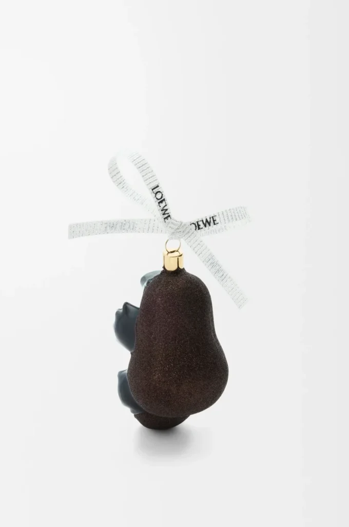 Pallina in vetro soffiato Chocolate/Black Pallina in vetro soffiato Chocolate/Black