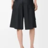 Pantaloncini cargo in lana Grigio scuro Pantaloncini cargo in lana Grigio scuro