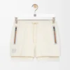 Pantaloncini performanti in tessuto tecnico Ivory