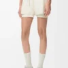 Pantaloncini performanti in tessuto tecnico Ivory