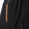 Pantaloncini tecnici in tessuto tecnico nero Pantaloncini tecnici in tessuto tecnico nero