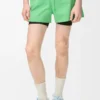 Pantaloncini tecnici in tessuto tecnico verde Pantaloncini tecnici in tessuto tecnico verde