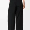 Pantaloni cargo in lana Nero